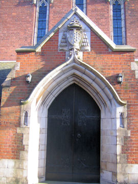 church doorway at foleshill